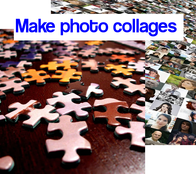 Make photo collages easily